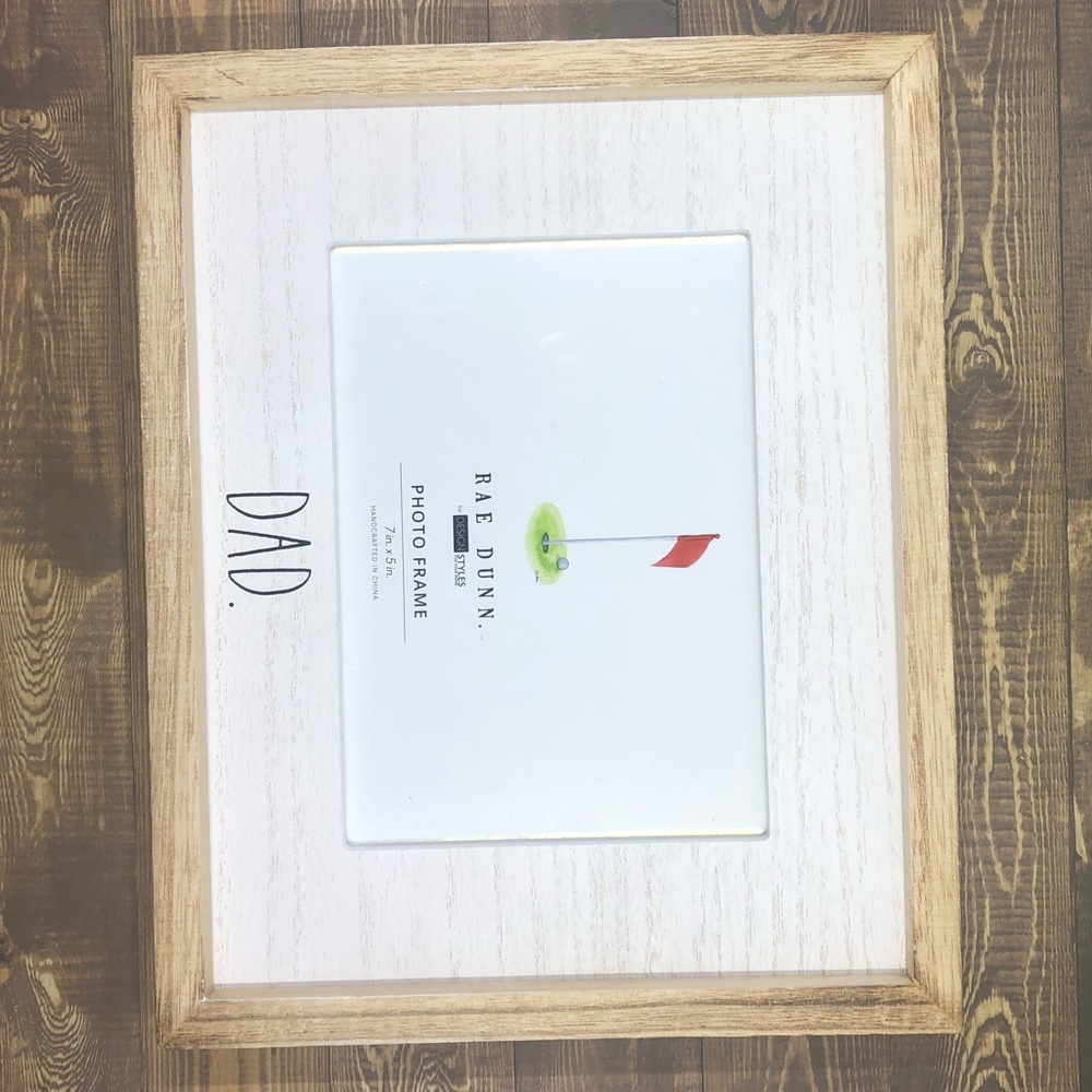 Rae Dunn Wooden Dad Picture Frame